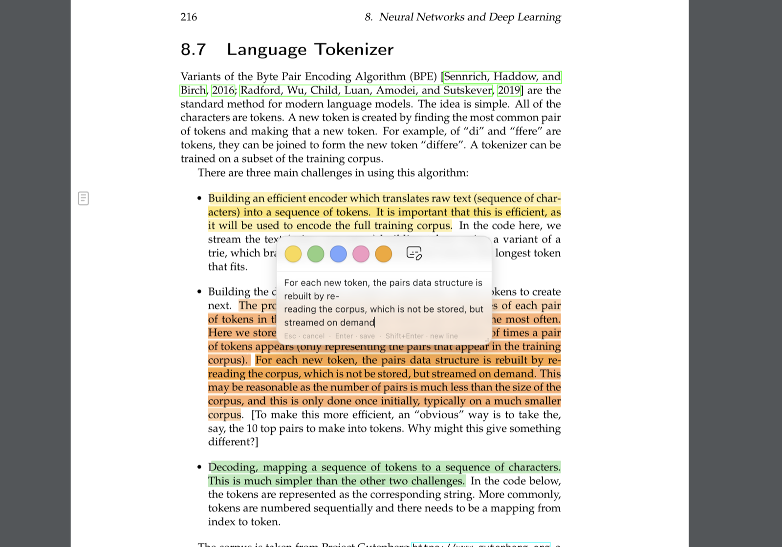 Highlights & Notes — view 1, light theme