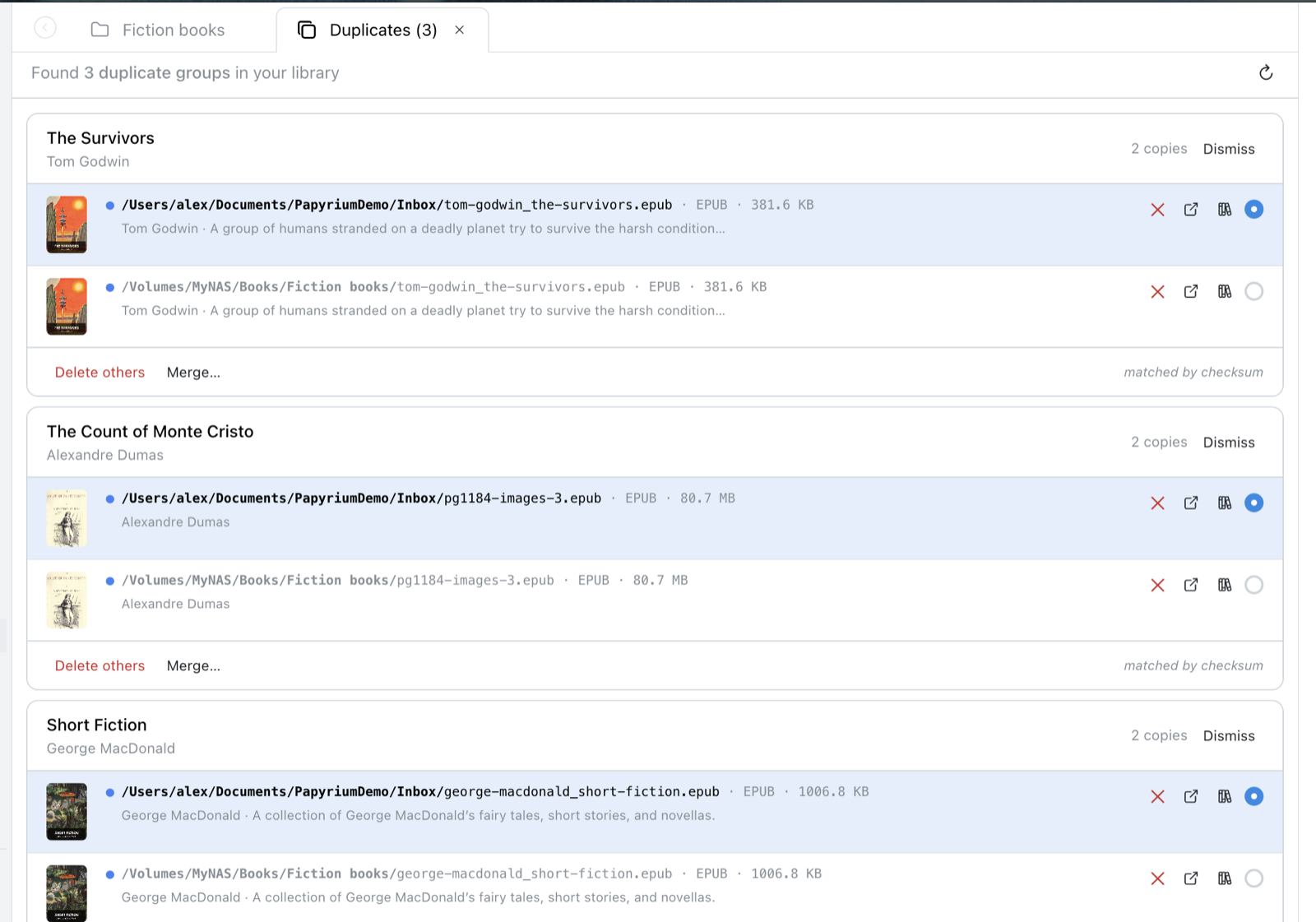 Library Management — view 3, light theme