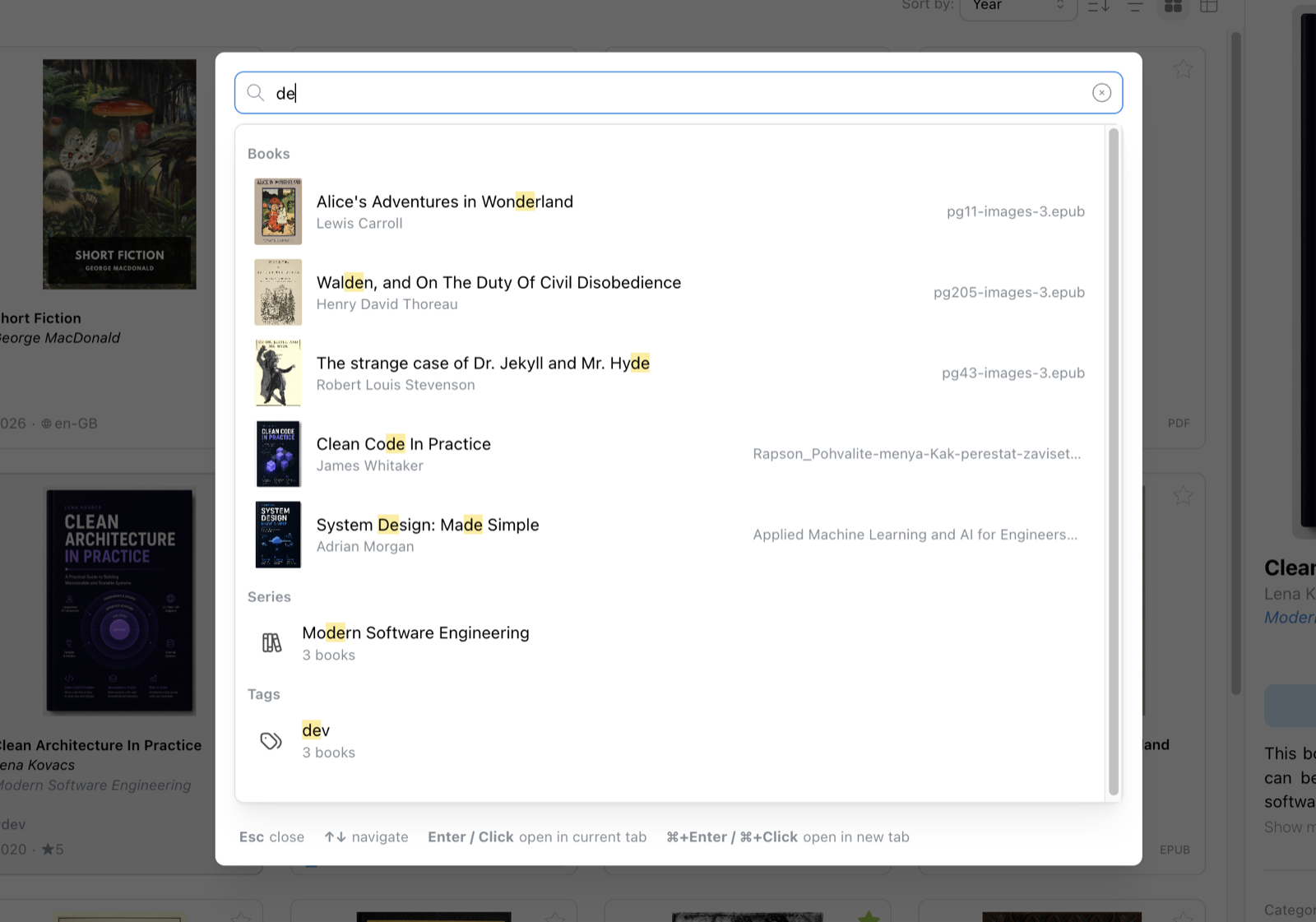 Library Management — view 2, light theme