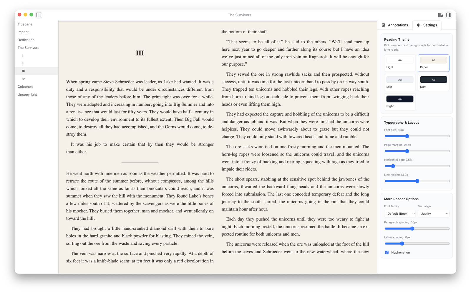 Built-in Reader — view 1, light theme