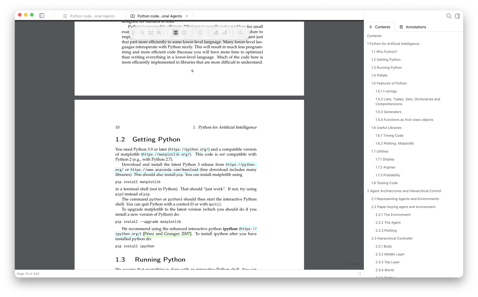 Built-in Reader — view 2, light theme