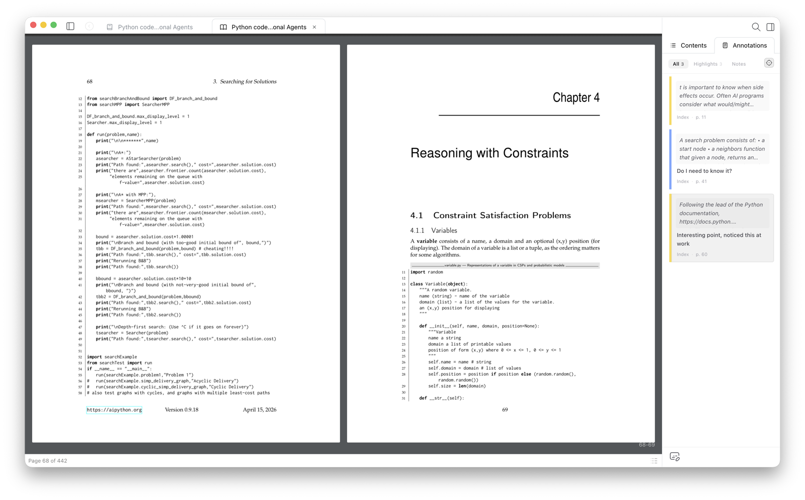 Built-in Reader — view 3, light theme